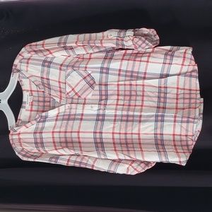 Motherhood plaid shirt